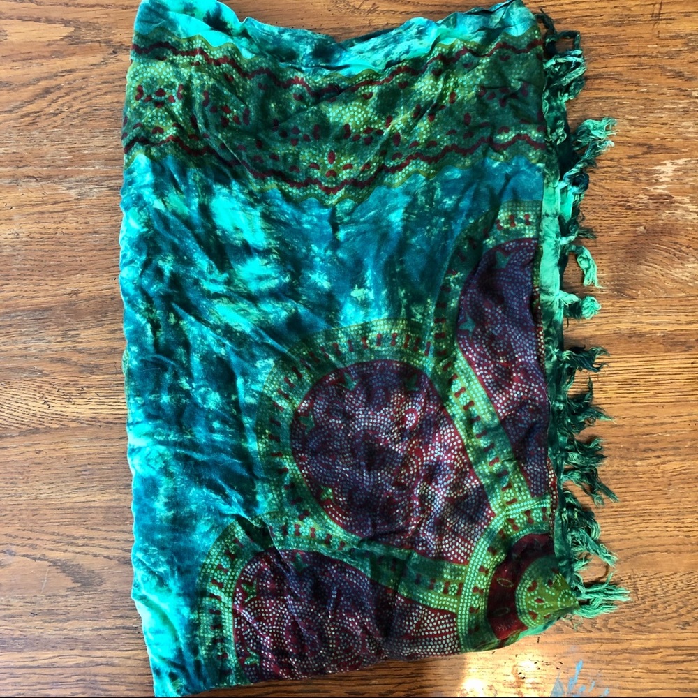 Turquoise tapestry